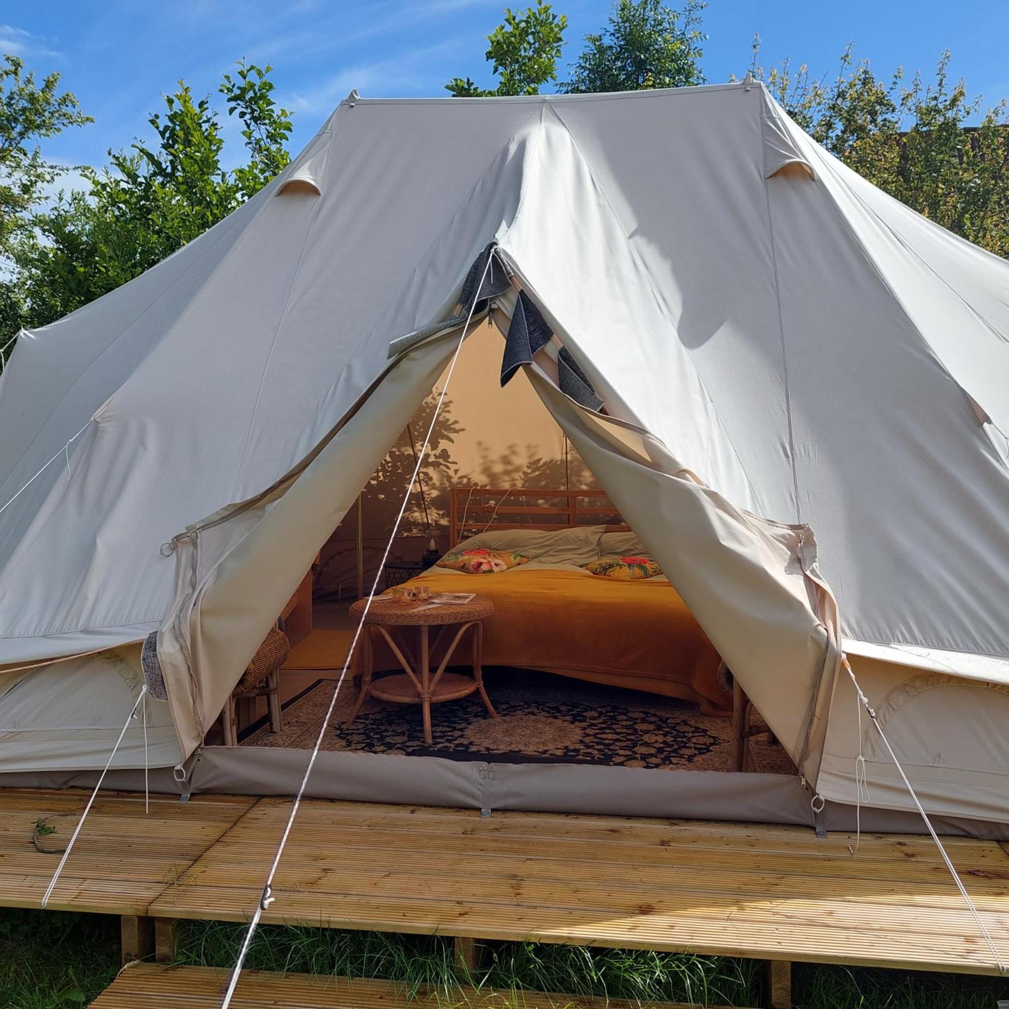 Bell Tent Glamping Essenhof Aagtekerke Exterior foto